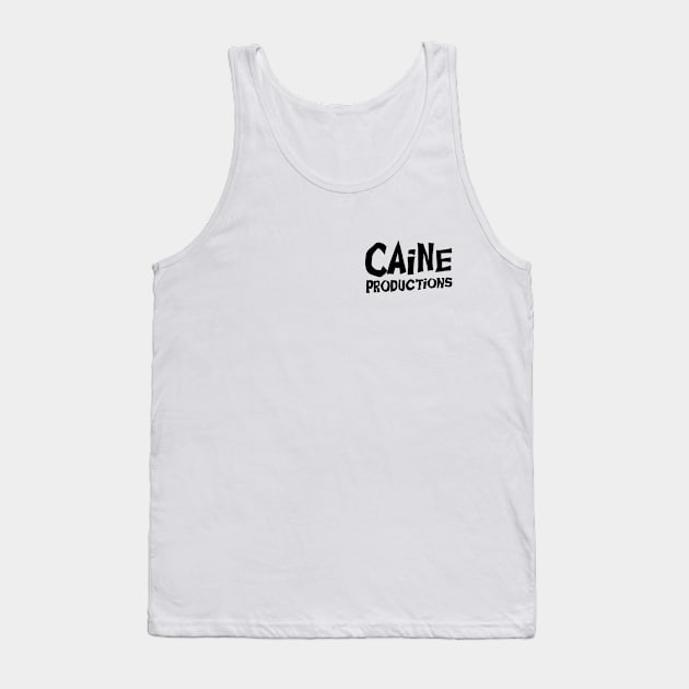 Caine Productions Logo Black Tank Top by caineproductions